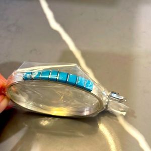 Real silver & turquoise